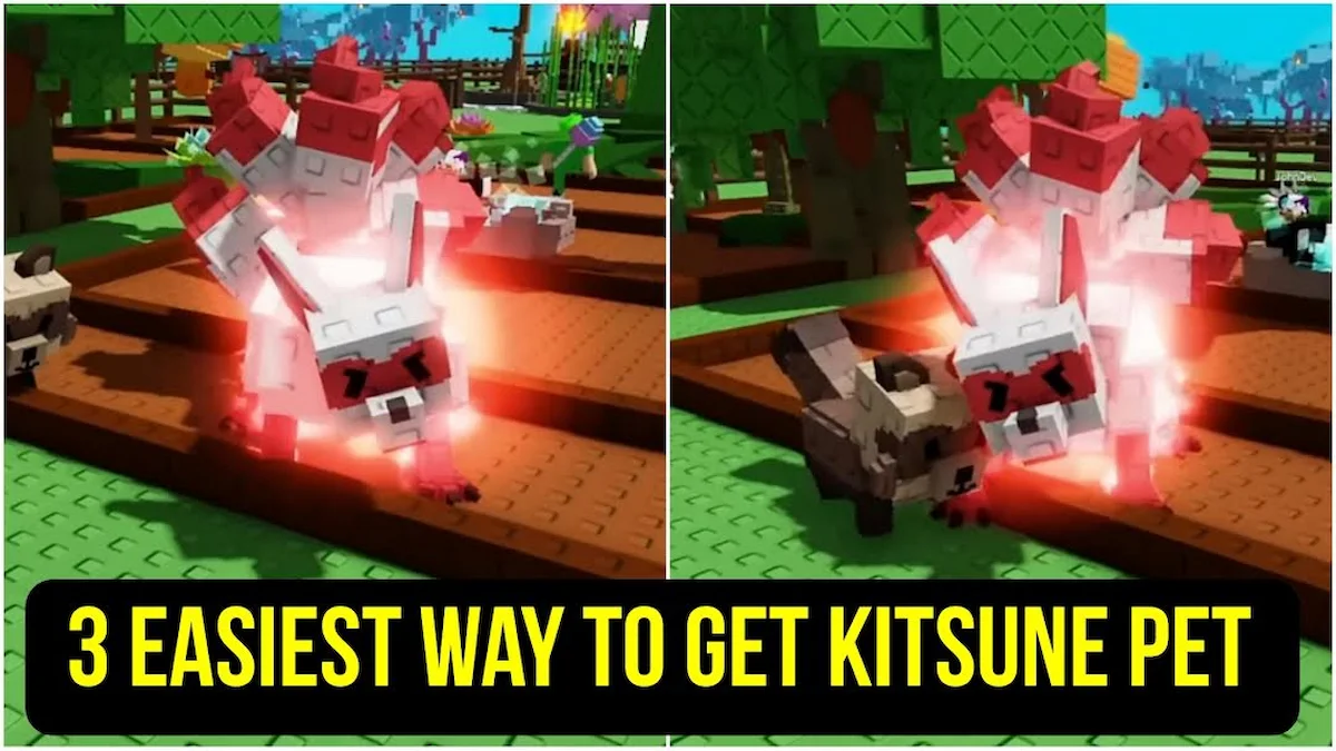 Easiest Way to Get Kitsune Pet in Grow a Garden
