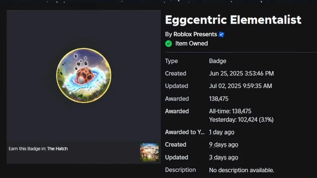 Eggcentric Elementalist Hat