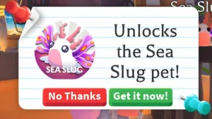 Get Sea Slug in Adopt Me Roblox