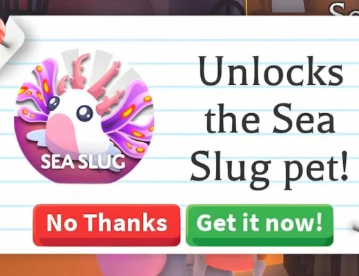 Get Sea Slug in Adopt Me Roblox