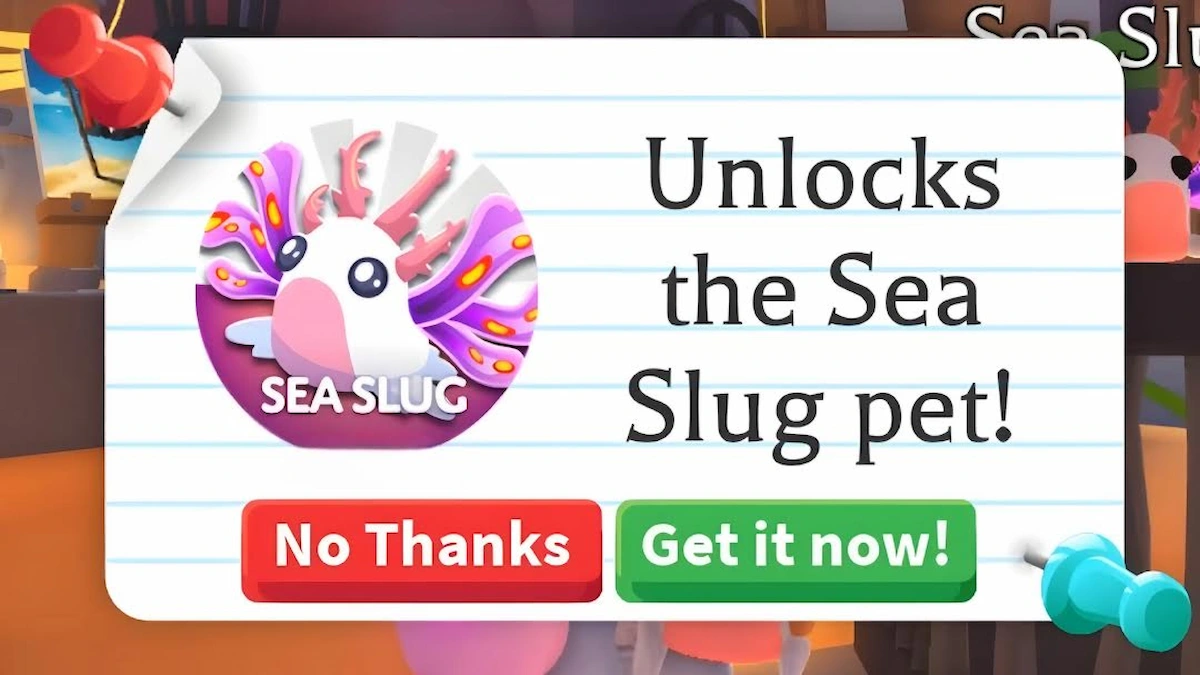 Get Sea Slug in Adopt Me Roblox