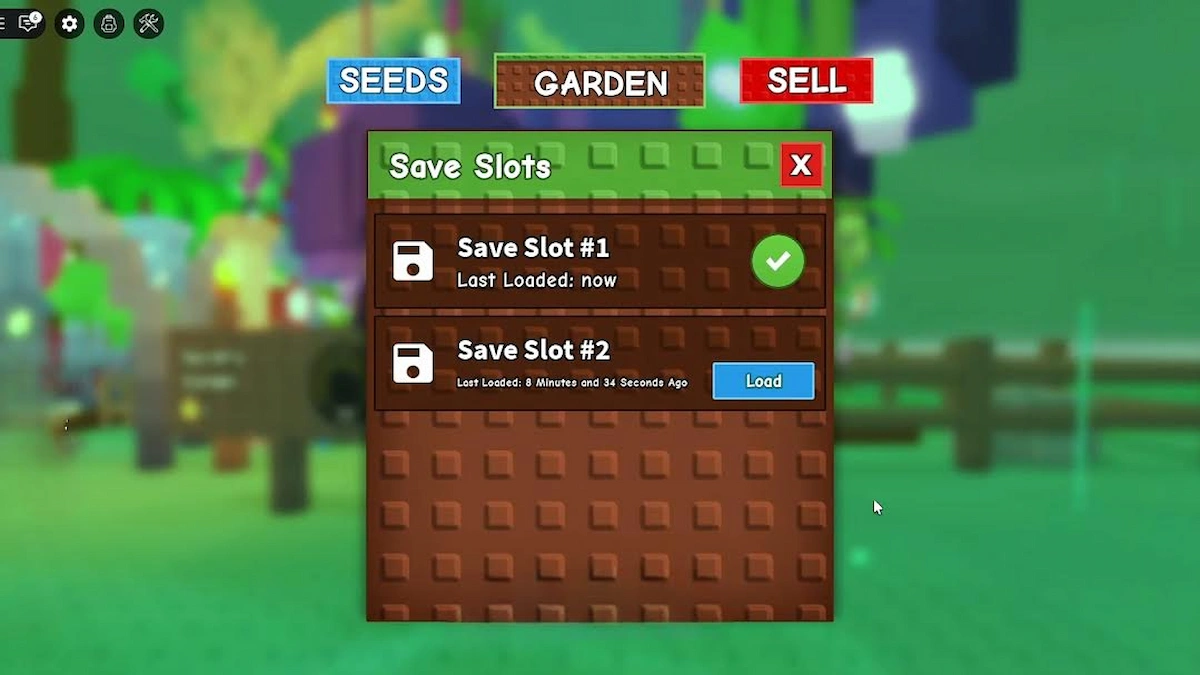 Grow a Garden Save Slots
