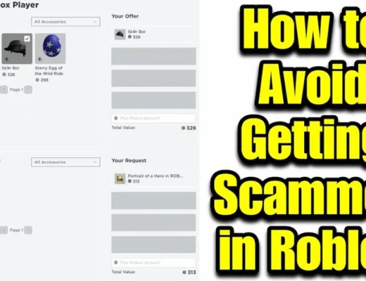 How to Avoid Getting Scammed in Roblox
