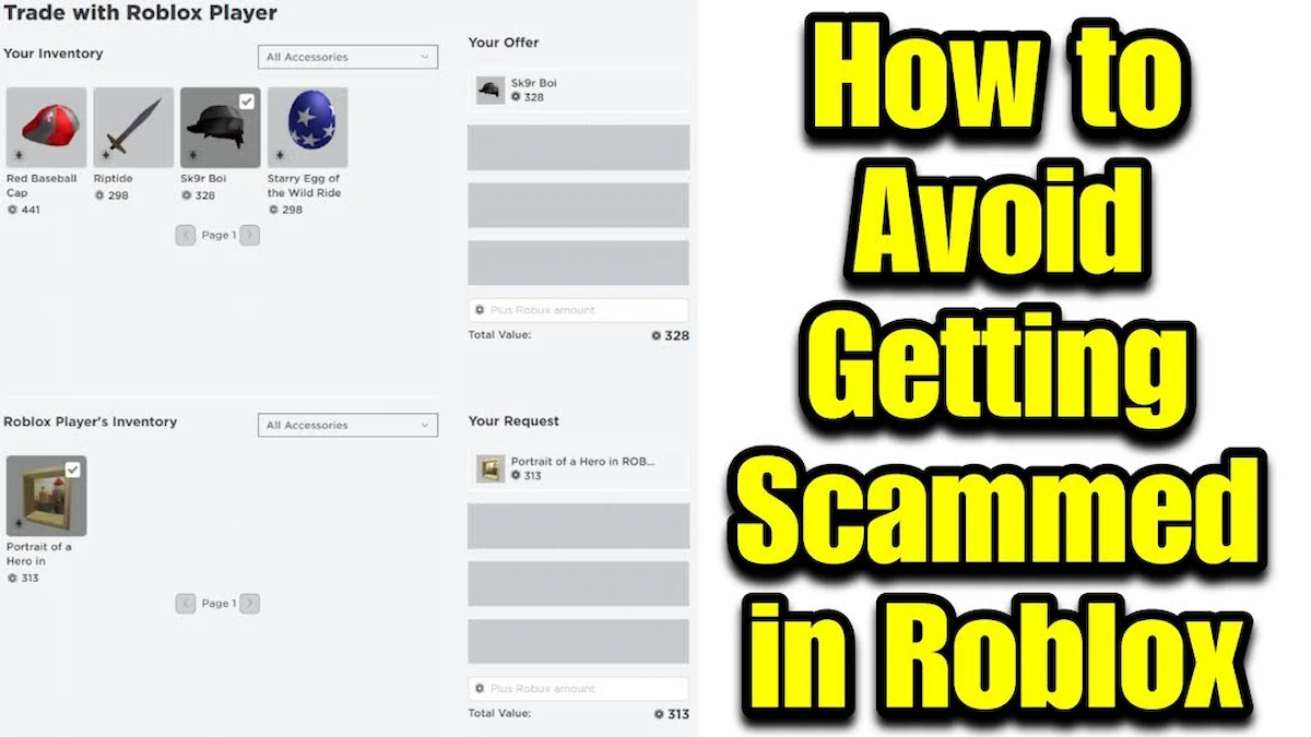 How to Avoid Getting Scammed in Roblox