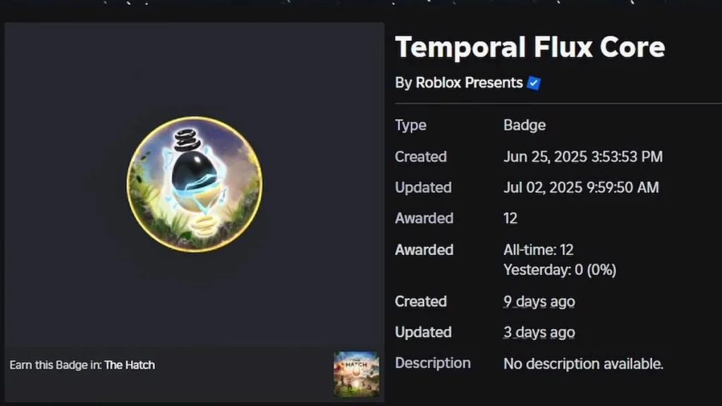 Temporal Flux Core