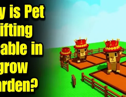 Why Is Pet Gifting Disabled in Grow a Garden