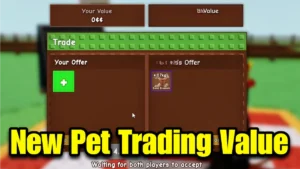 Grow a Garden Pet Trading Value (New Trading Update August 2025) Grow a Garden Pet Trading Value