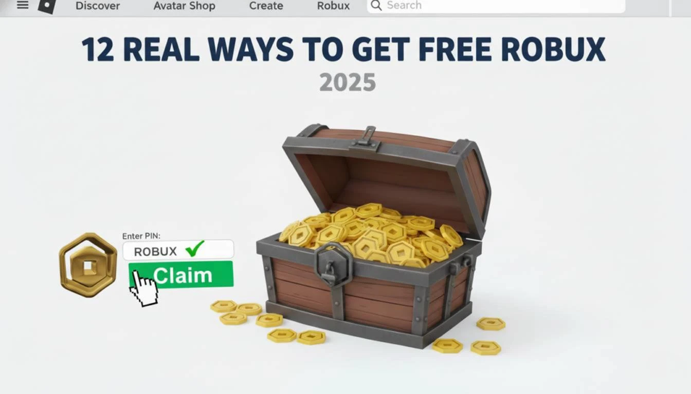 12 Real Ways to Get Free Robux 2025