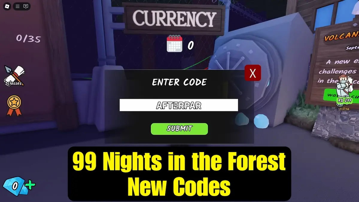 FREE DIAMONDS in 99 NIGHTS IN THE FOREST