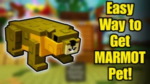 Get marmot pet grow a garden