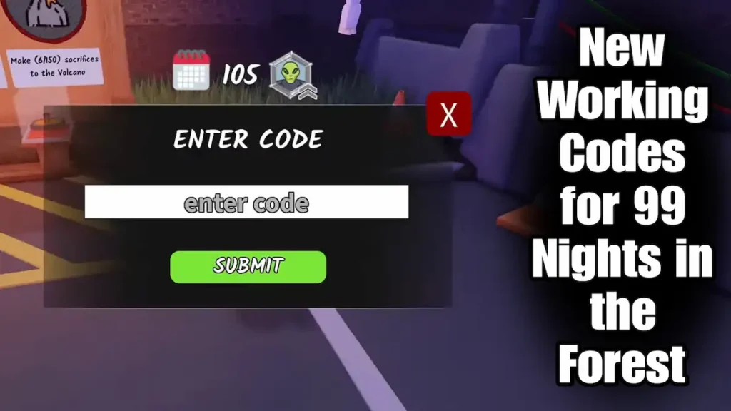 New Working Codes for 99 Nights in the Forest