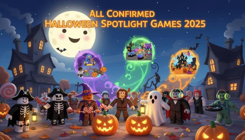 All Confirmed Roblox Halloween Spotlight Games 2025