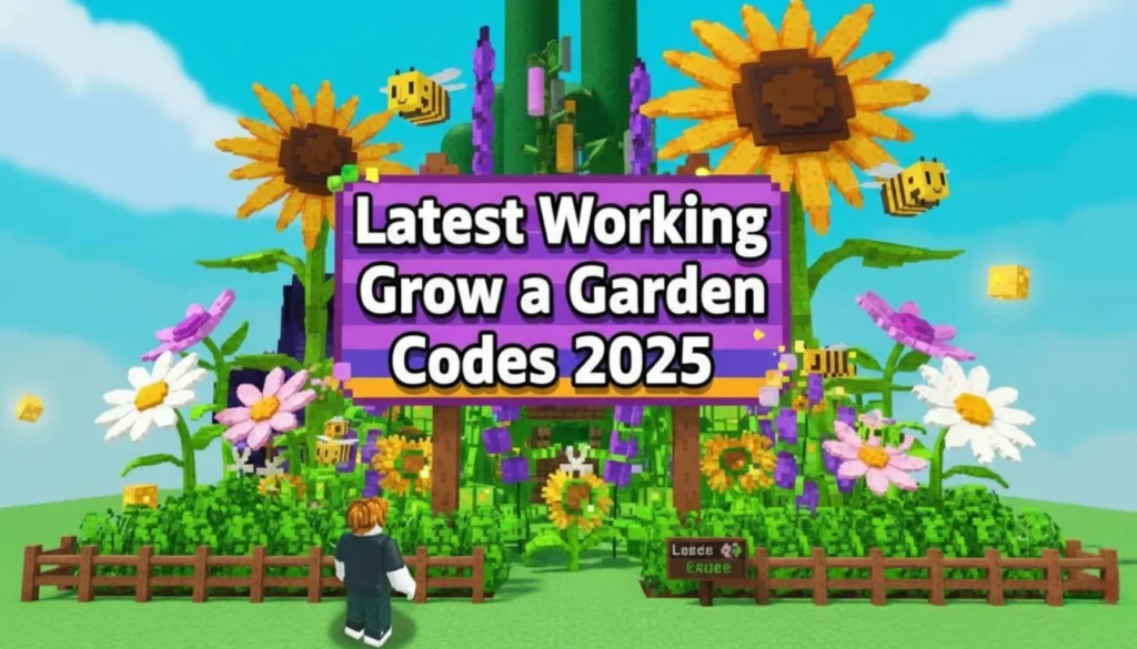 Latest Working Grow a Garden Codes 2025