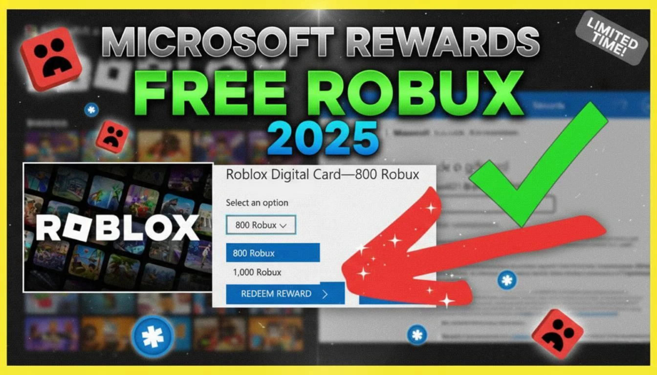 Microsoft Rewards Free Robux 2025