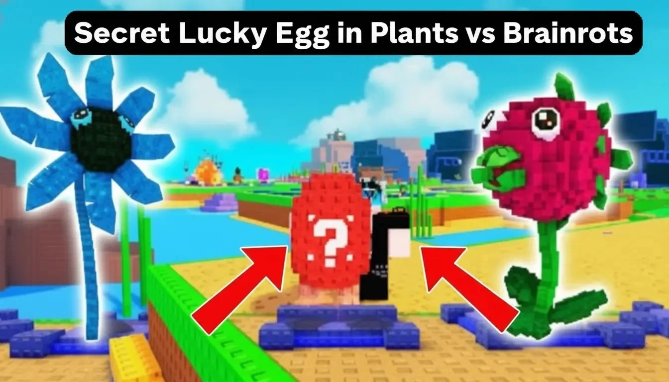 Secret Lucky Egg in Plants vs Brainrots