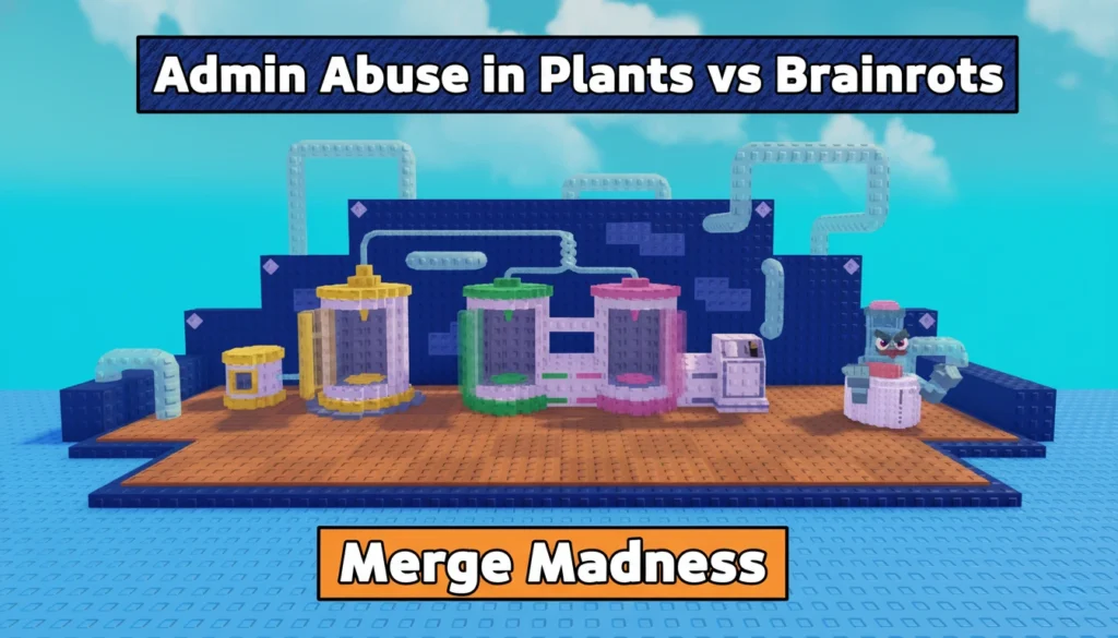 Admin Abuse in Plants vs Brainrots