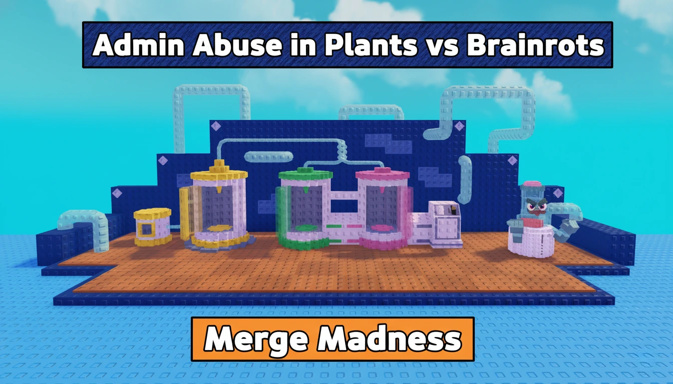 Admin Abuse in Plants vs Brainrots