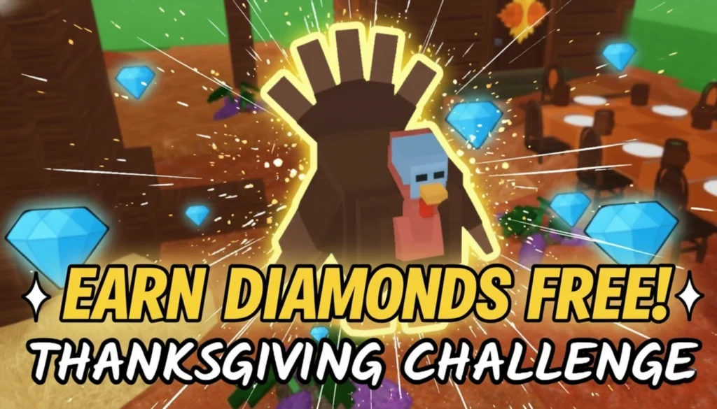Earn Diamonds in Thanksgiving Challenge
