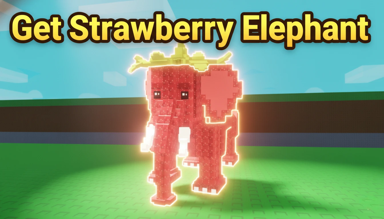 Get Strawberry Elephant in Steal a Brainrot