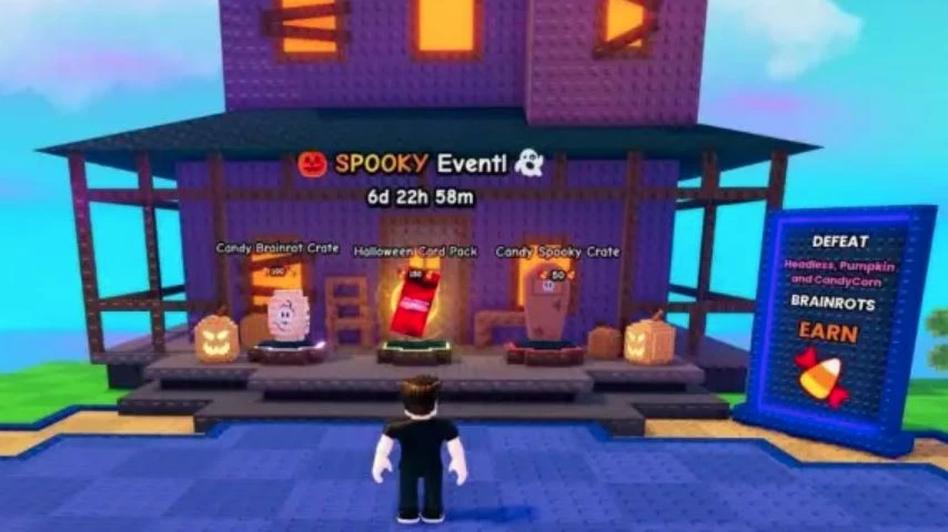 Spooky Event Shop