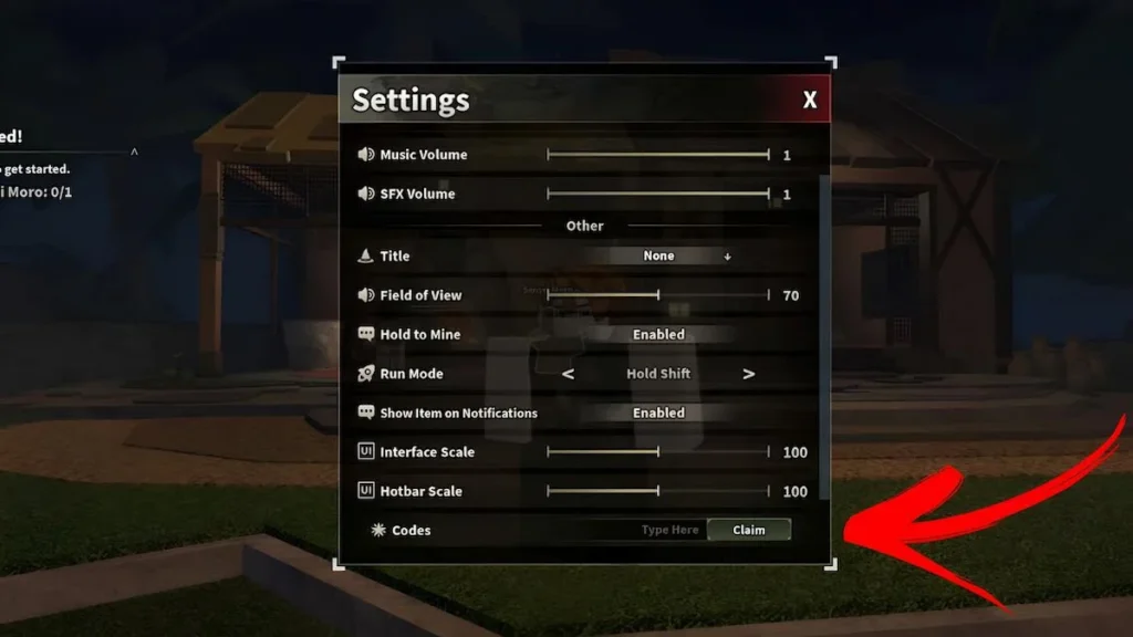 How to Redeem these Codes in The Forge!