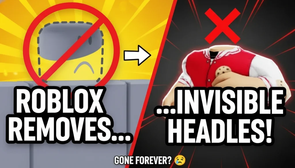 Roblox Removes Invisible Heads