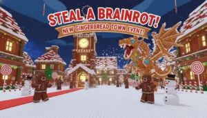 Steal a Brainrot New Gingerbread Town Event: Spawn Times & Rewards Steal a Brainrot New Gingerbread Town Event