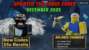 Updated The Forge Codes December 2025: 3 Working Codes (New Milestone Drop!) + 28.12 Update Fixes & Ore Nerfs | Roblox Updated The Forge Codes December 2025