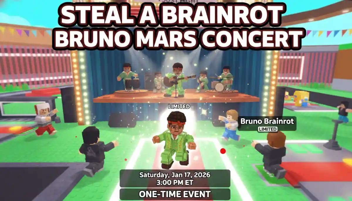 Steal A Brainrot Bruno Mars Concert