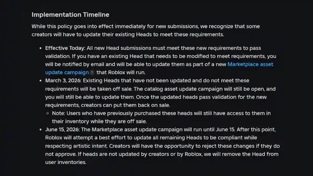 implementation Timelines