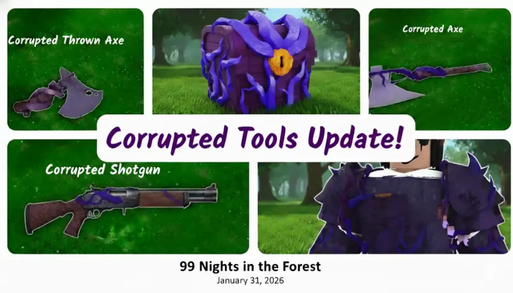 Corrupted Tools Update