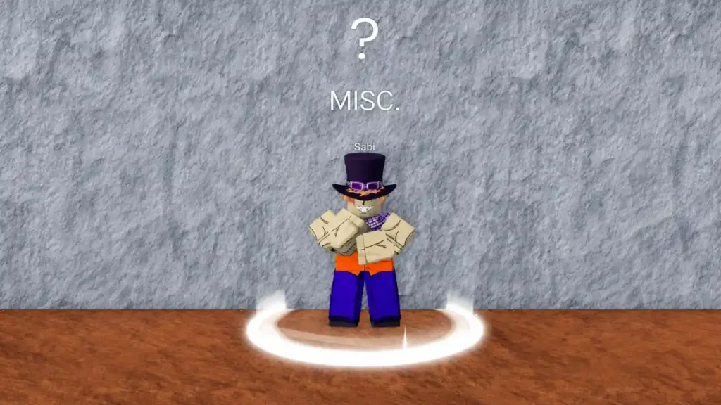 NPC Sabi Blox Fruits