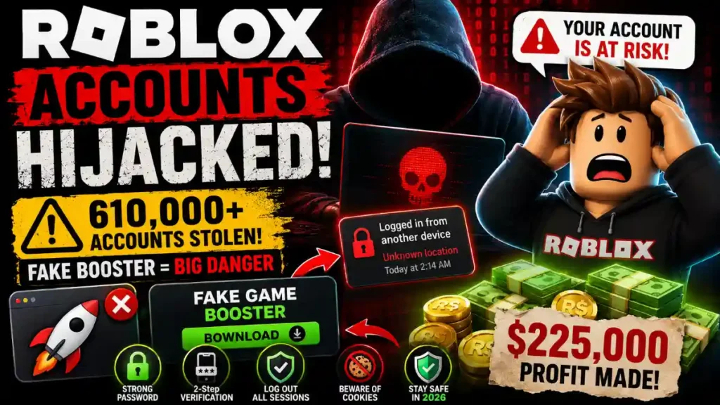 Roblox Accounts Hijacked