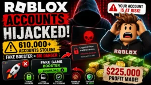 Roblox Accounts Hijacked