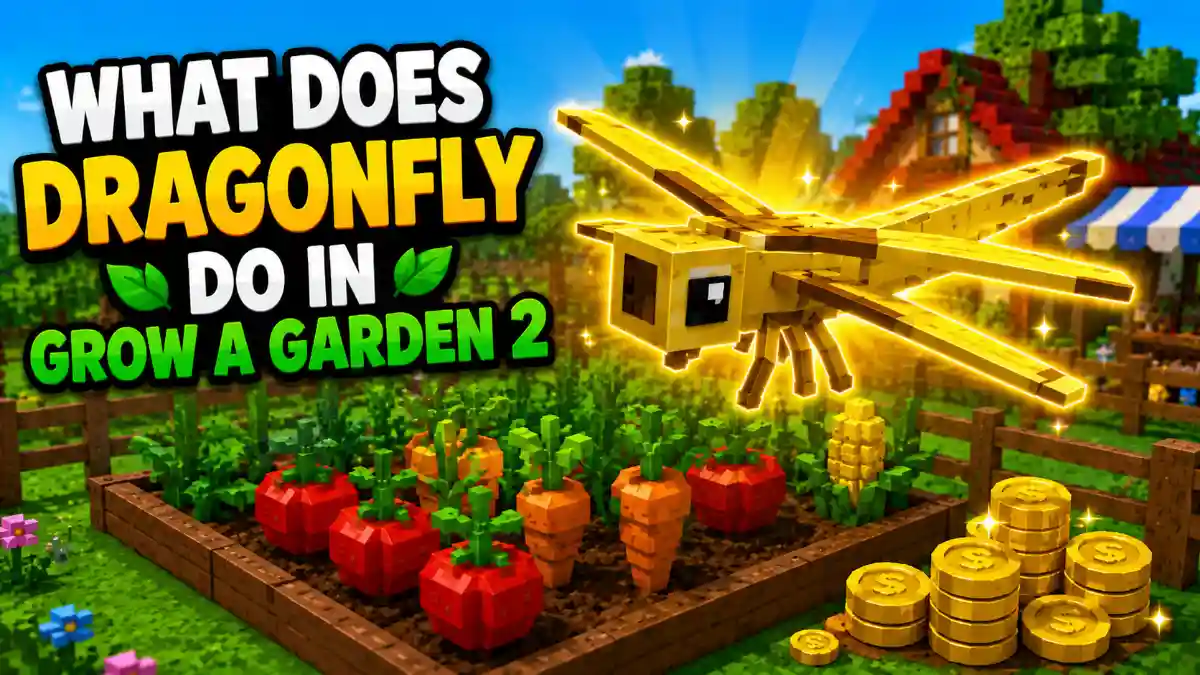 What Does Dragonfly Do in Grow a Garden 2