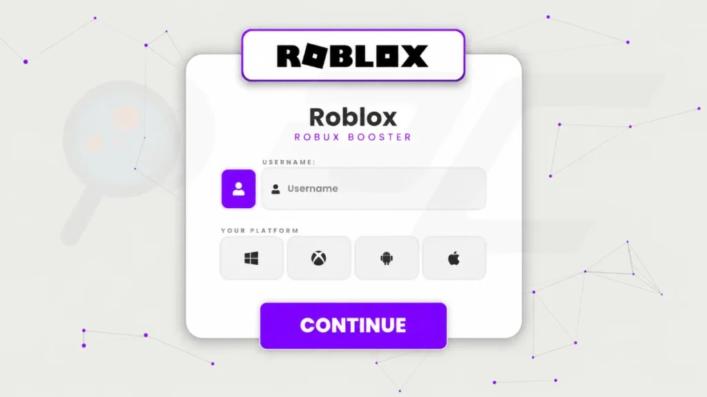 Free Robux Scams