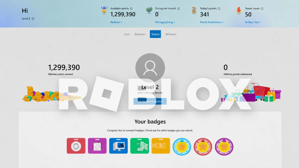 Free Robux With Microsoft Rewards