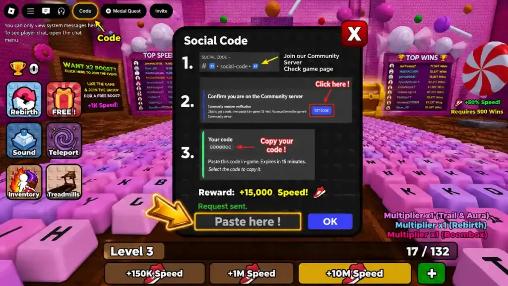 How to Redeem Speed Keyboard Escape Candy and Chocolate Code