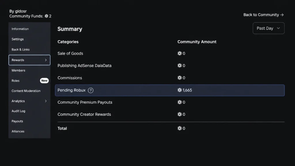 Pending Robux in Roblox