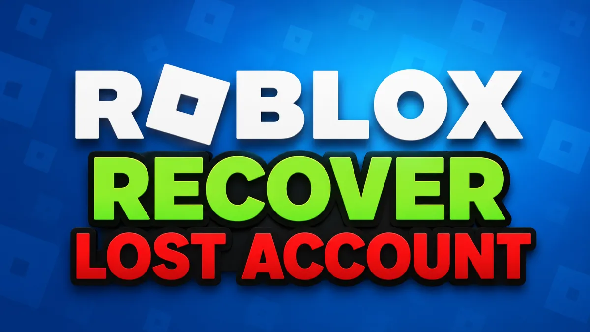 Recover Hacked Roblox Account