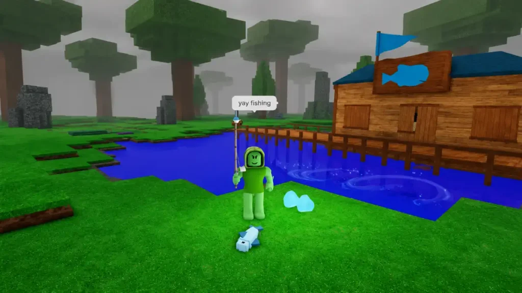 yay fishing code