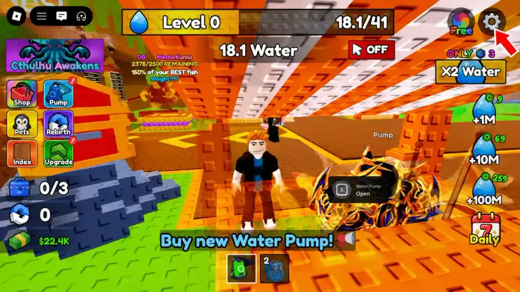 1 Drain Water Per Click Codes