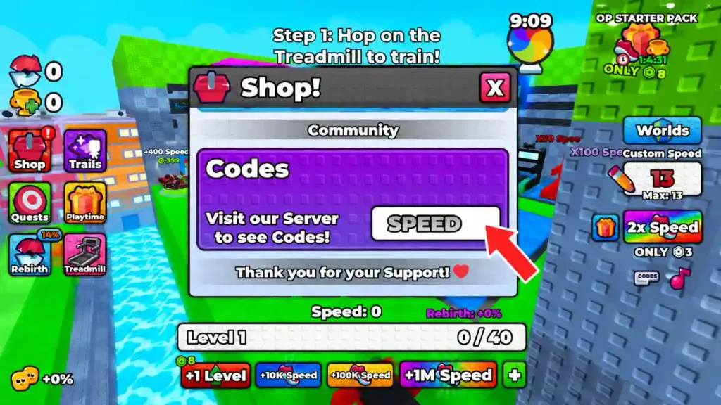 +1 Web Swing Escape Codes