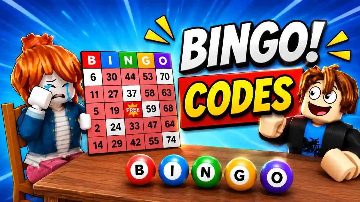 50 Player BINGO Codes