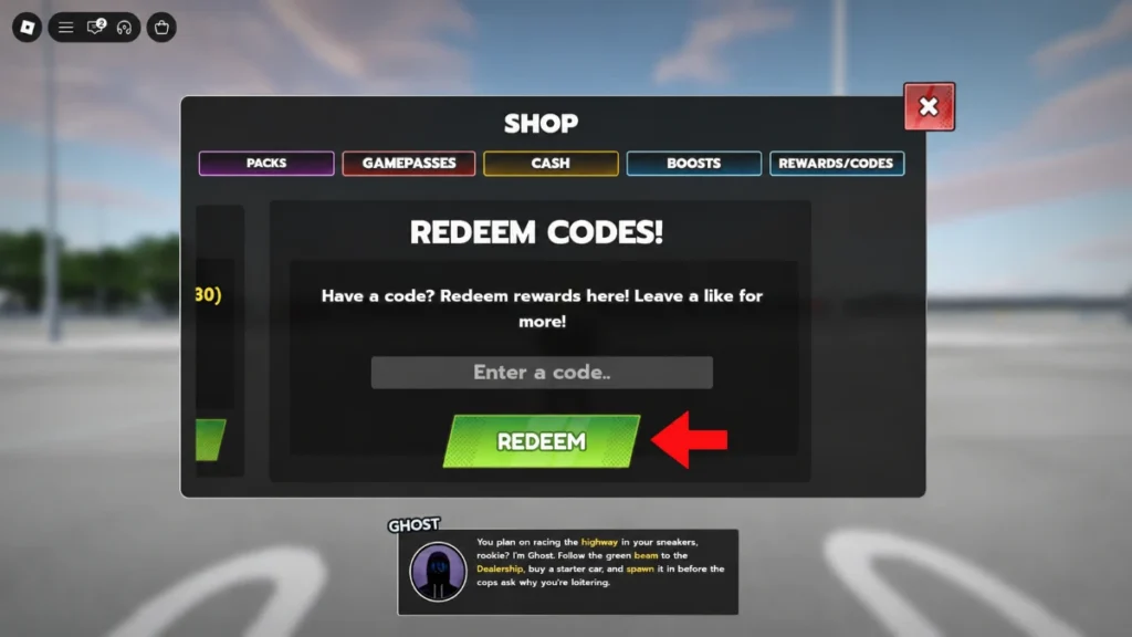Ghost Driver Codes