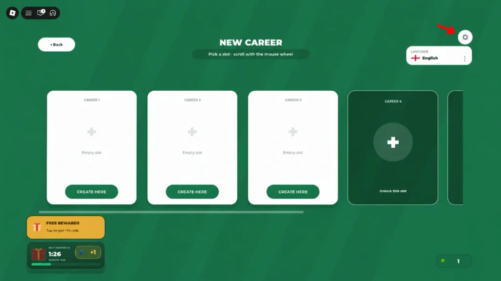 Start Your Soccer Career Codes