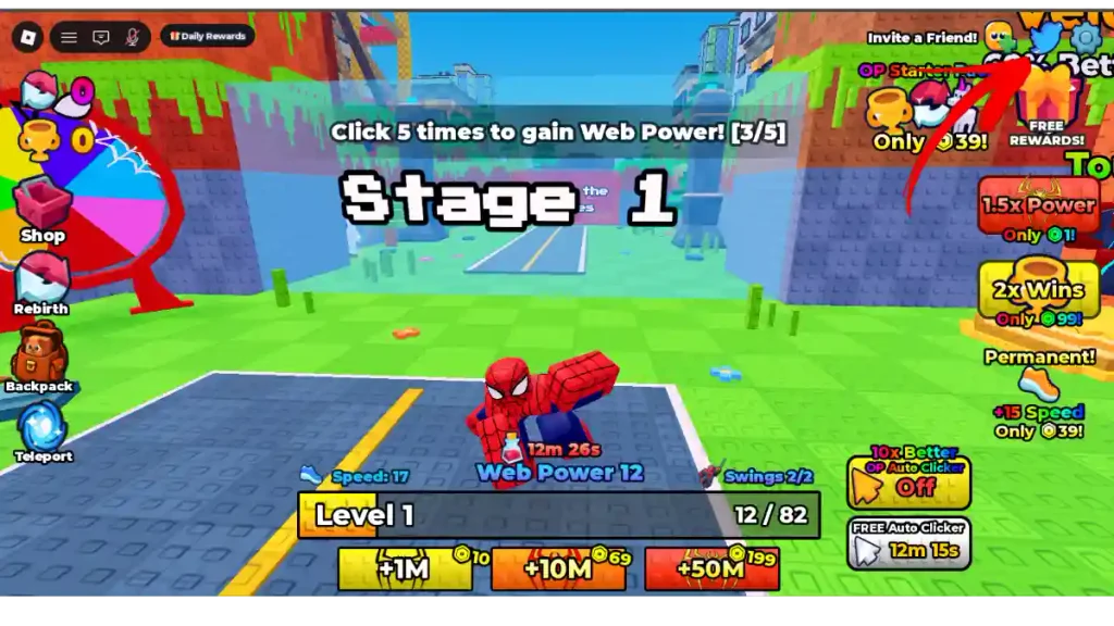 +1 Spider Evolution Codes Section