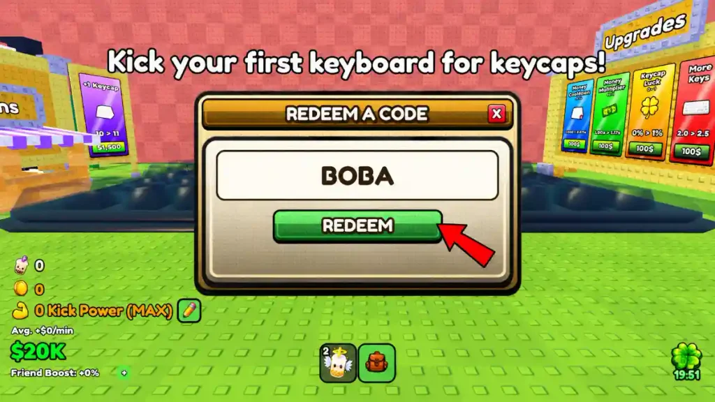 Custom Keyboards  Redeem Codes