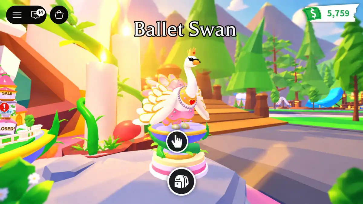 Ballet Swan in Adopt Me