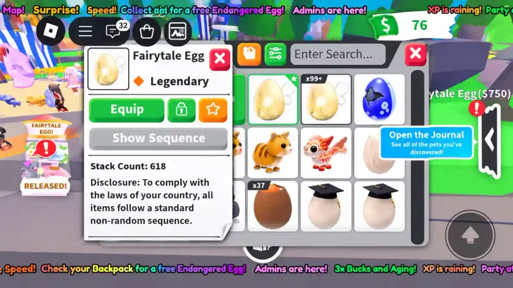 Adopt Me Fairytale Egg